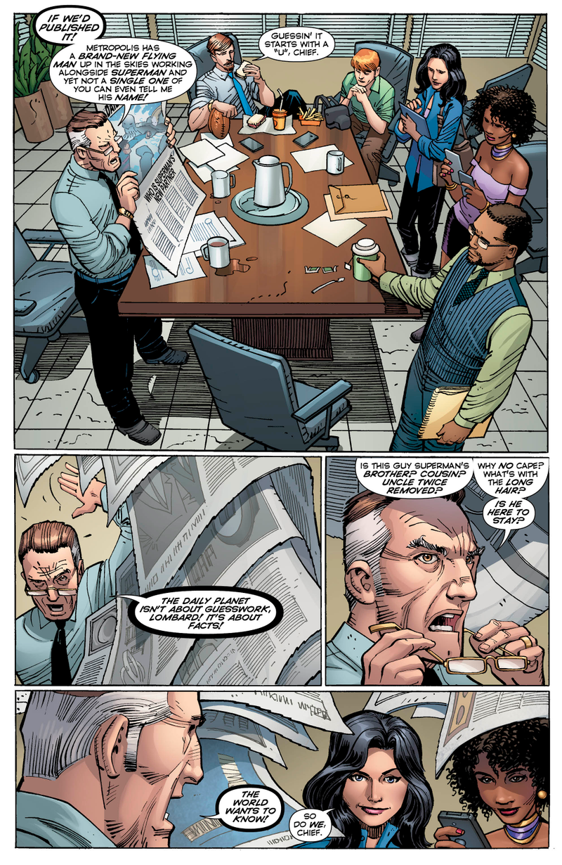 Illustration for article titled Exclusive DC preview: Superman #33 puts Clark Kent in the Daily Planet’s orbit